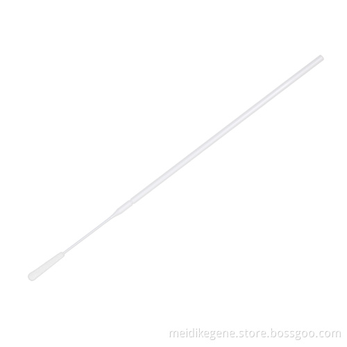 VTM Swab Disposable Sterile Nylon Fiber Flocked Swab for Nasopharynx Specimen Collection